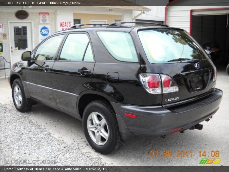 Black Onyx / Ivory 2003 Lexus RX 300 AWD