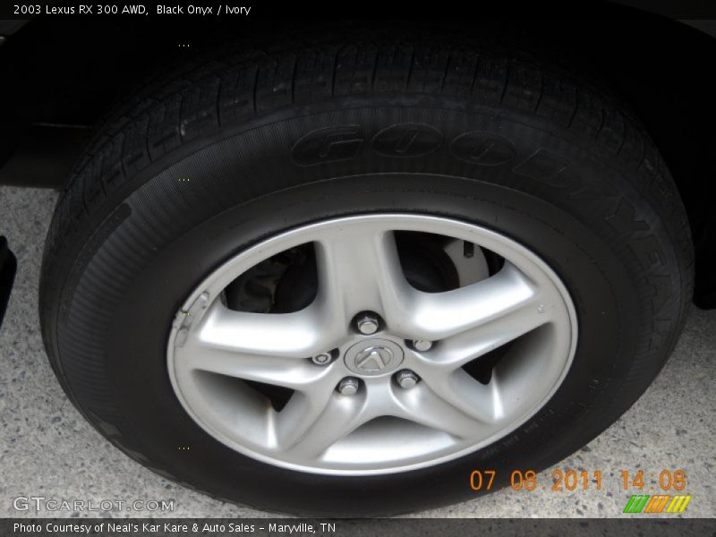 Black Onyx / Ivory 2003 Lexus RX 300 AWD