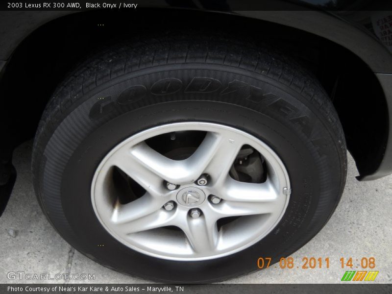 Black Onyx / Ivory 2003 Lexus RX 300 AWD