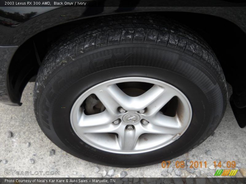 Black Onyx / Ivory 2003 Lexus RX 300 AWD