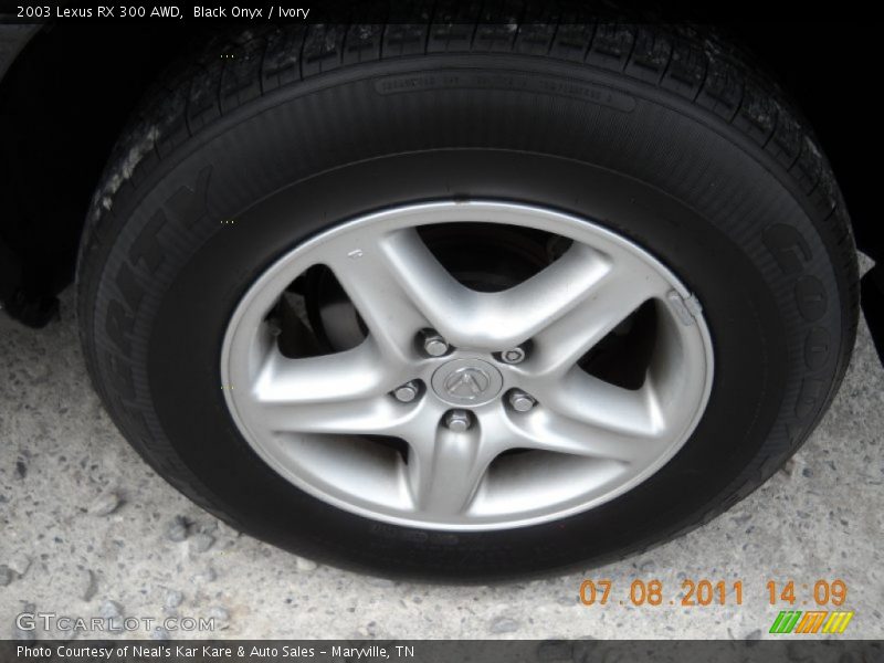 Black Onyx / Ivory 2003 Lexus RX 300 AWD