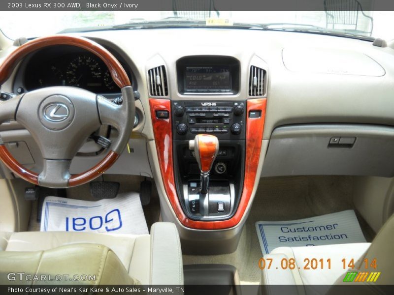 Black Onyx / Ivory 2003 Lexus RX 300 AWD