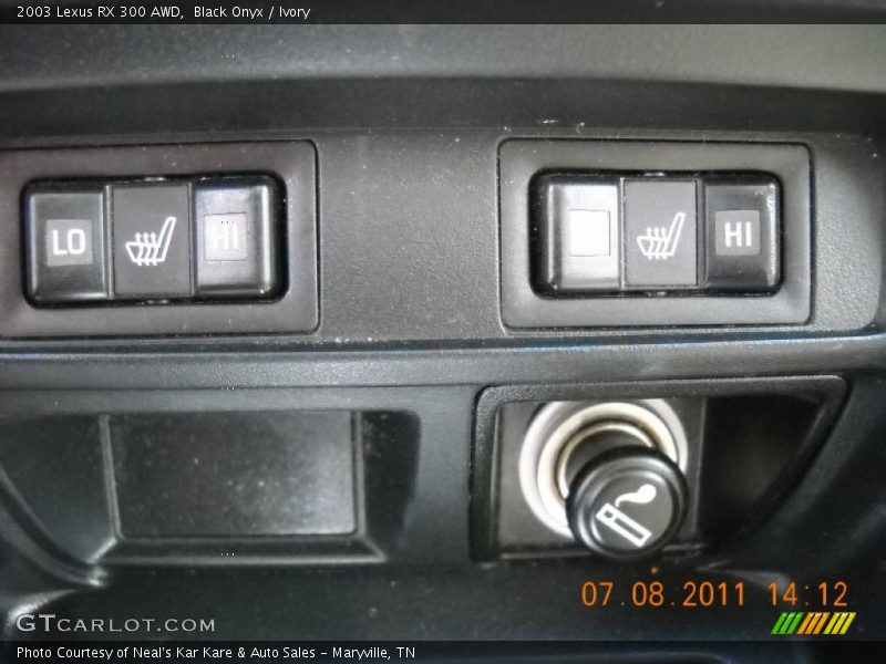 Black Onyx / Ivory 2003 Lexus RX 300 AWD