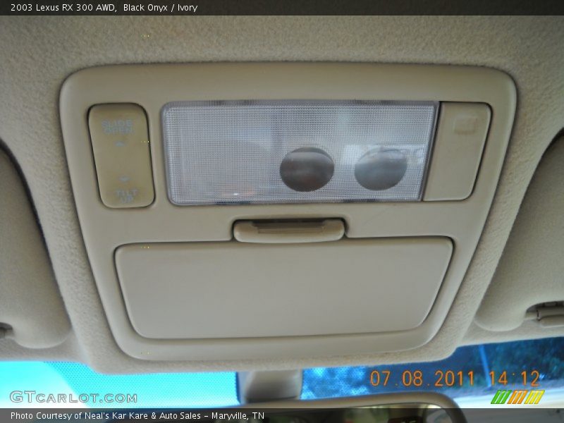 Black Onyx / Ivory 2003 Lexus RX 300 AWD