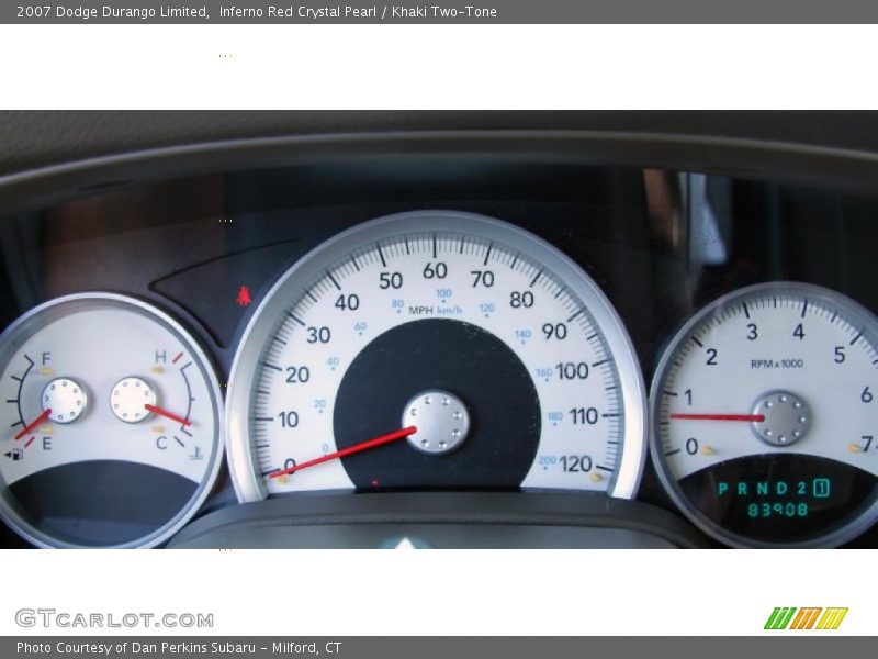  2007 Durango Limited Limited Gauges