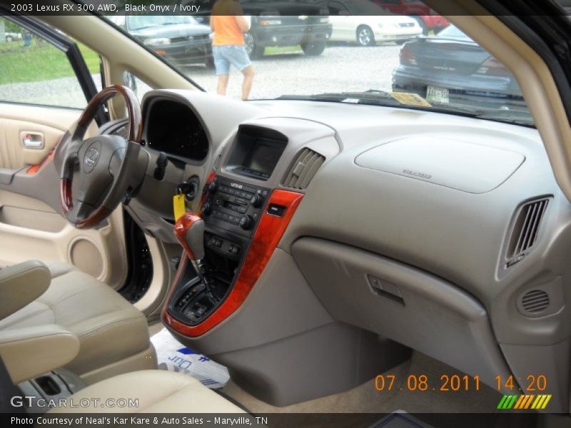 Black Onyx / Ivory 2003 Lexus RX 300 AWD