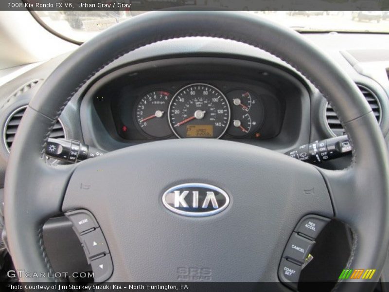 Urban Gray / Gray 2008 Kia Rondo EX V6