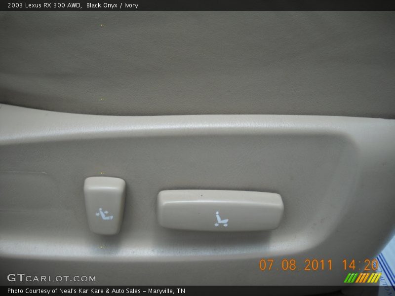 Black Onyx / Ivory 2003 Lexus RX 300 AWD