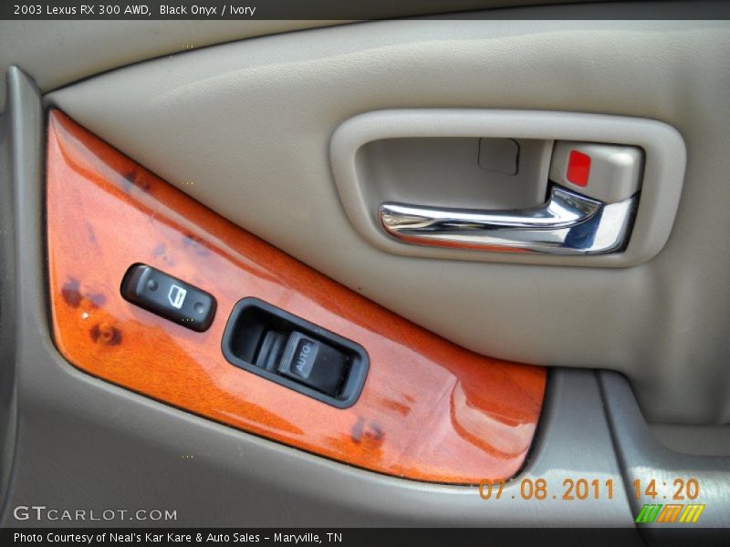 Black Onyx / Ivory 2003 Lexus RX 300 AWD
