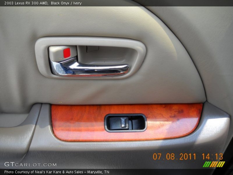 Black Onyx / Ivory 2003 Lexus RX 300 AWD