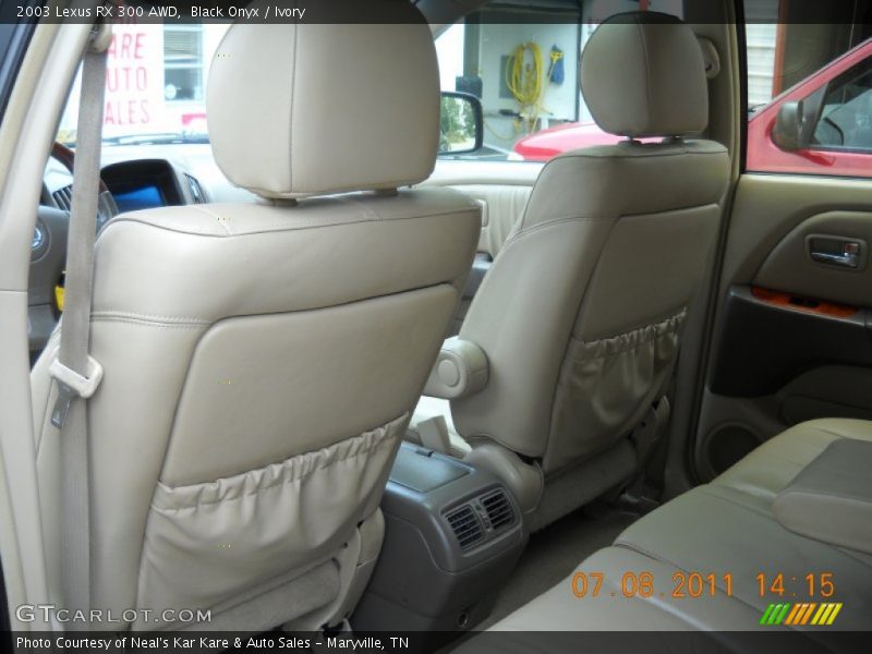 Black Onyx / Ivory 2003 Lexus RX 300 AWD