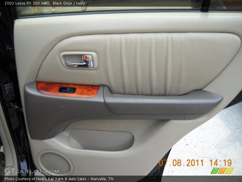 Black Onyx / Ivory 2003 Lexus RX 300 AWD