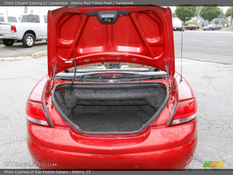  2003 Sebring LX Convertible Trunk