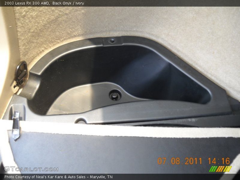 Black Onyx / Ivory 2003 Lexus RX 300 AWD