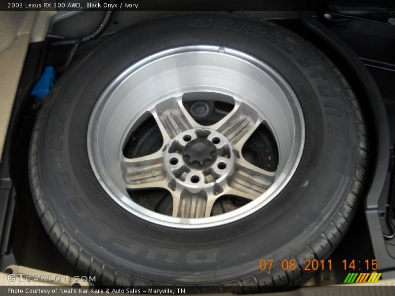 Black Onyx / Ivory 2003 Lexus RX 300 AWD