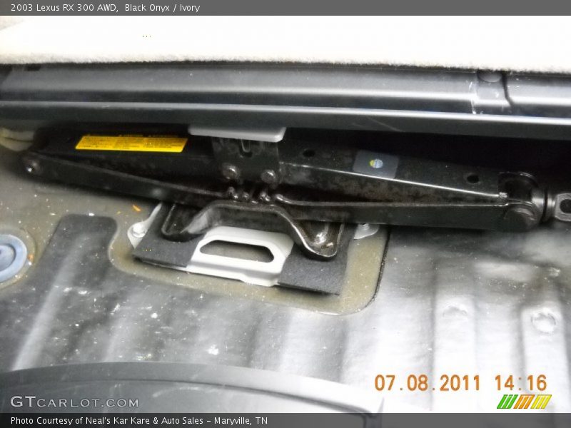 Black Onyx / Ivory 2003 Lexus RX 300 AWD