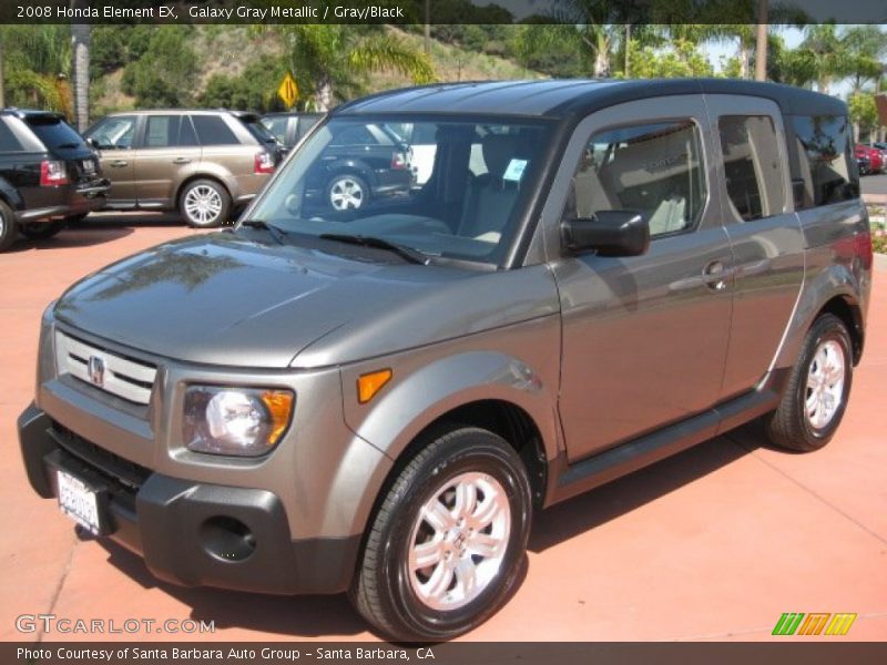 Galaxy Gray Metallic / Gray/Black 2008 Honda Element EX