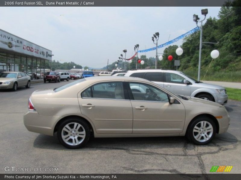 Dune Pearl Metallic / Camel 2006 Ford Fusion SEL