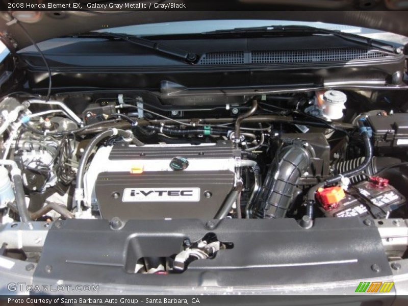  2008 Element EX Engine - 2.4 Liter DOHC 16-Valve VVT 4 Cylinder