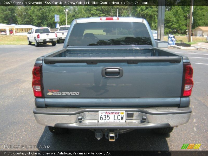 Blue Granite Metallic / Dark Charcoal 2007 Chevrolet Silverado 1500 Classic LS Crew Cab 4x4
