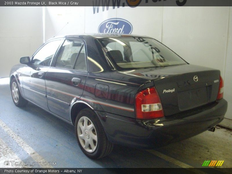 Black Mica / Gray 2003 Mazda Protege LX