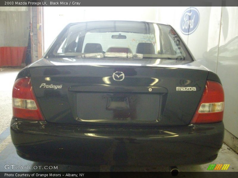 Black Mica / Gray 2003 Mazda Protege LX