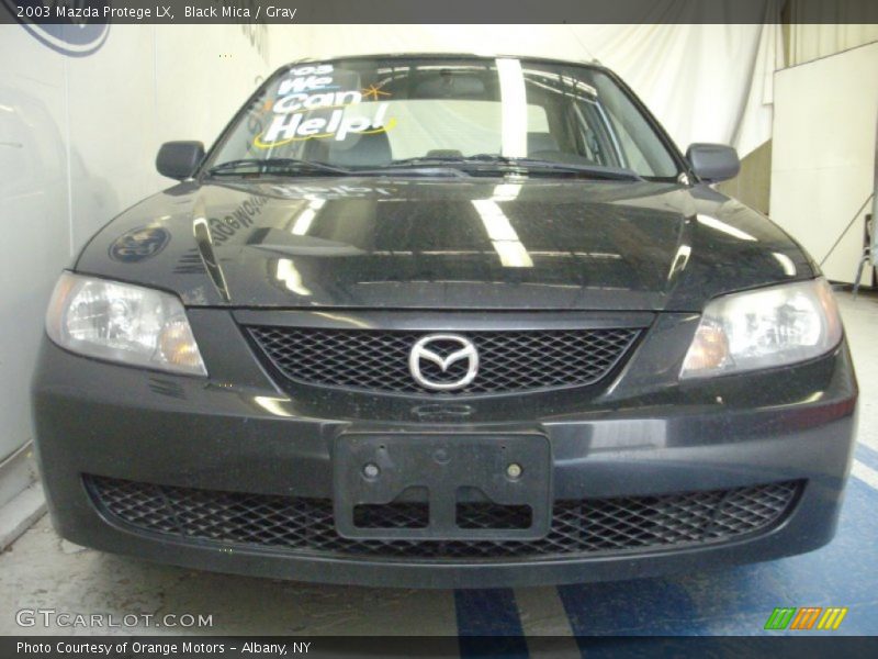 Black Mica / Gray 2003 Mazda Protege LX