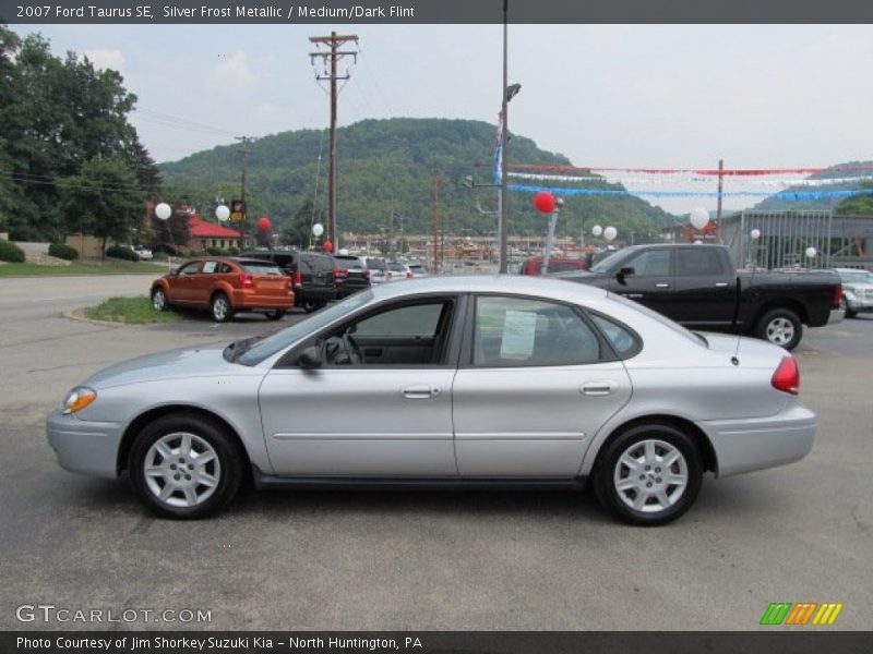 Silver Frost Metallic / Medium/Dark Flint 2007 Ford Taurus SE