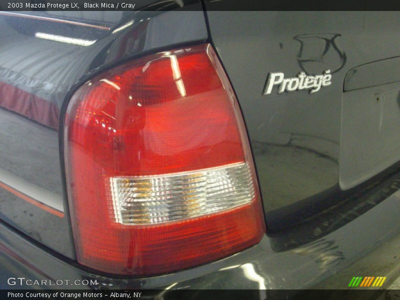 Black Mica / Gray 2003 Mazda Protege LX