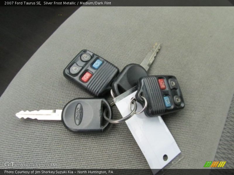 Silver Frost Metallic / Medium/Dark Flint 2007 Ford Taurus SE