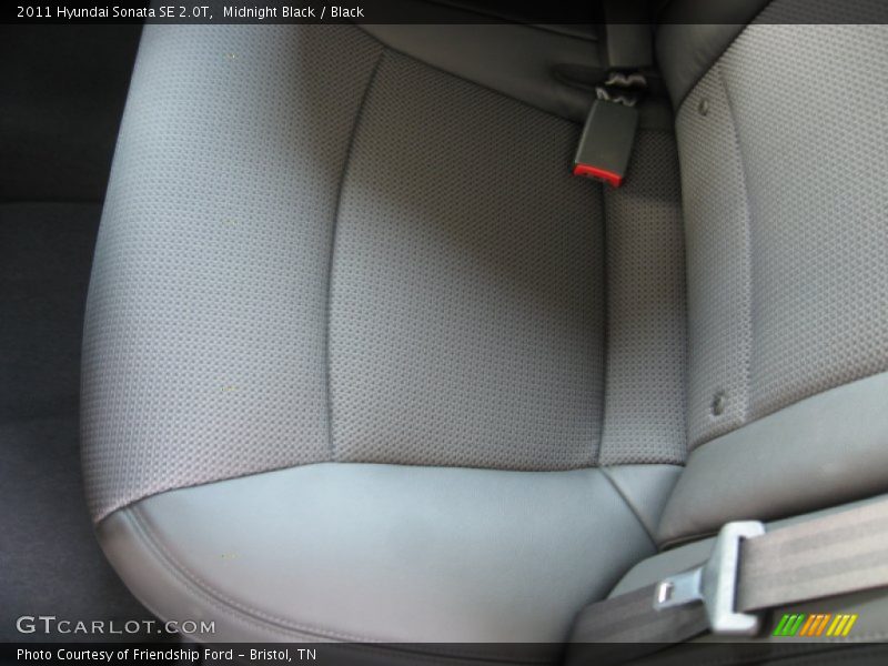Midnight Black / Black 2011 Hyundai Sonata SE 2.0T