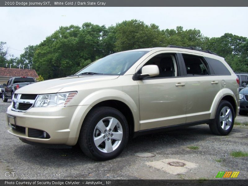 White Gold / Dark Slate Gray 2010 Dodge Journey SXT