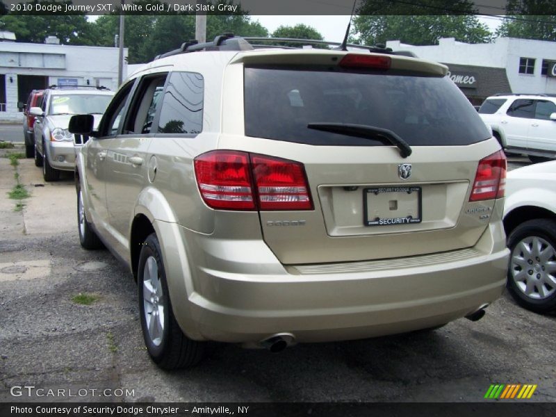 White Gold / Dark Slate Gray 2010 Dodge Journey SXT