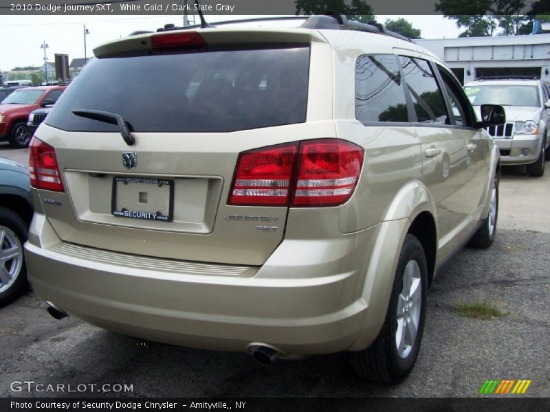 White Gold / Dark Slate Gray 2010 Dodge Journey SXT