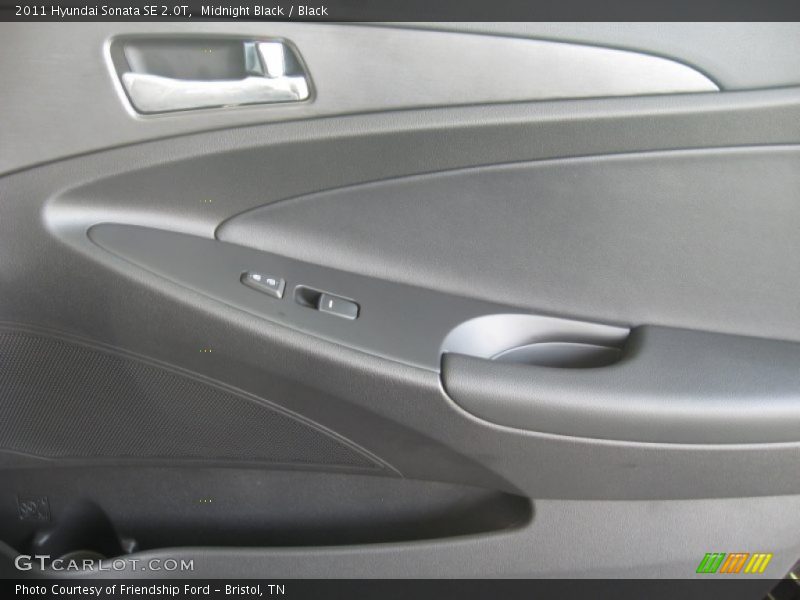 Midnight Black / Black 2011 Hyundai Sonata SE 2.0T