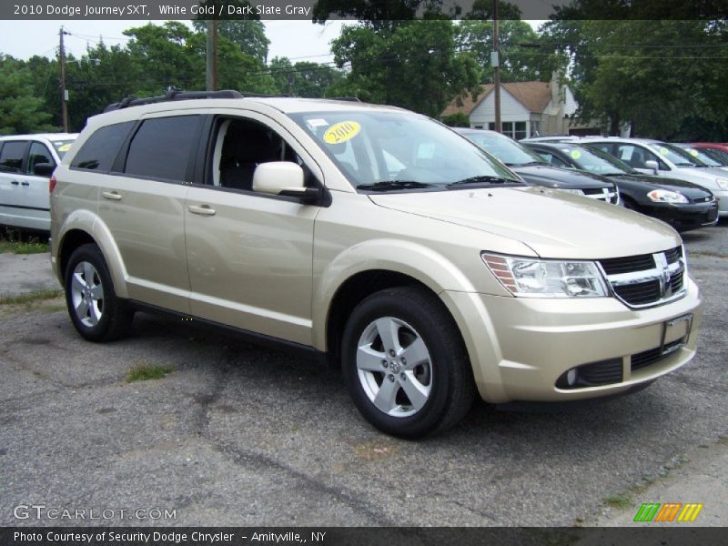 White Gold / Dark Slate Gray 2010 Dodge Journey SXT