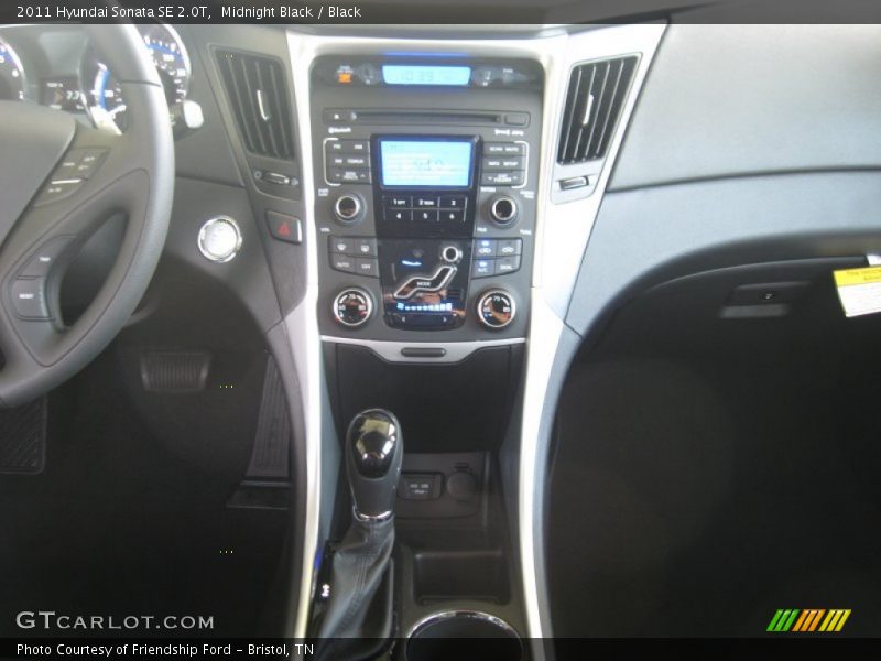 Midnight Black / Black 2011 Hyundai Sonata SE 2.0T