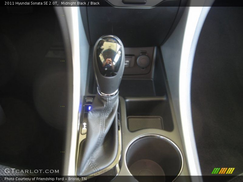 Midnight Black / Black 2011 Hyundai Sonata SE 2.0T