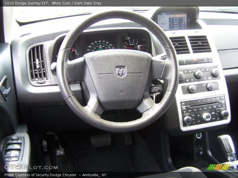 White Gold / Dark Slate Gray 2010 Dodge Journey SXT