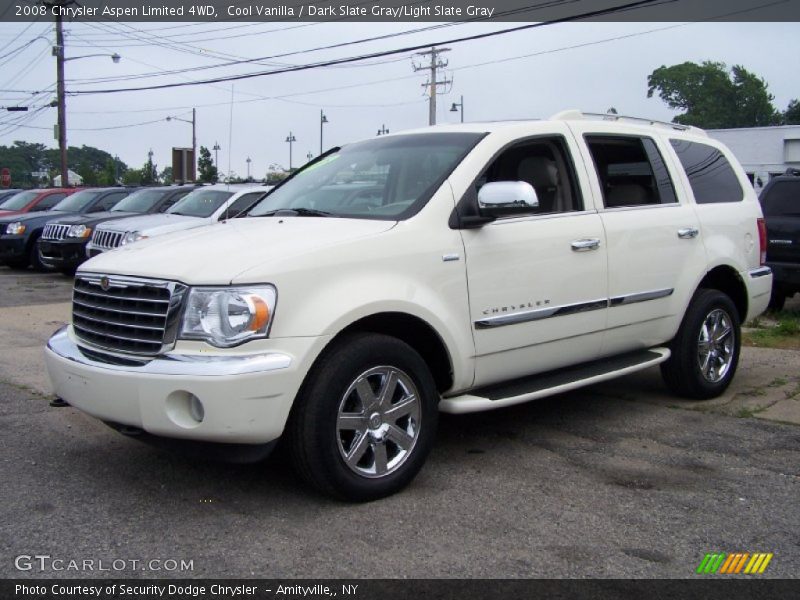 Cool Vanilla / Dark Slate Gray/Light Slate Gray 2008 Chrysler Aspen Limited 4WD
