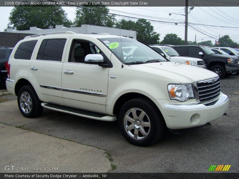Cool Vanilla / Dark Slate Gray/Light Slate Gray 2008 Chrysler Aspen Limited 4WD