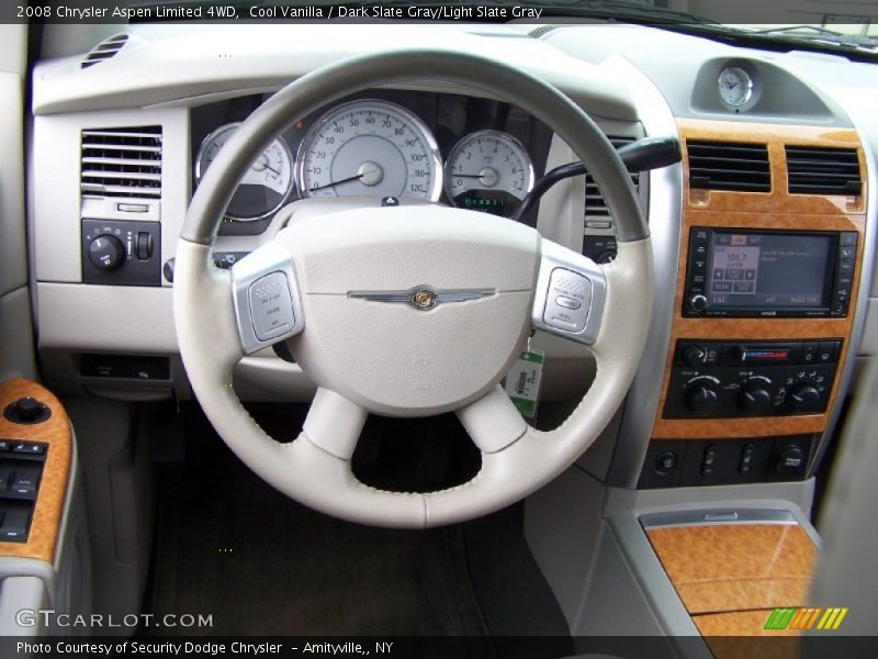 Cool Vanilla / Dark Slate Gray/Light Slate Gray 2008 Chrysler Aspen Limited 4WD