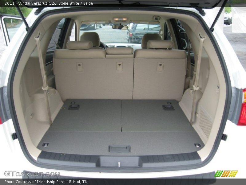 Stone White / Beige 2011 Hyundai Veracruz GLS