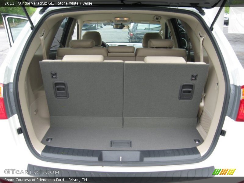 Stone White / Beige 2011 Hyundai Veracruz GLS