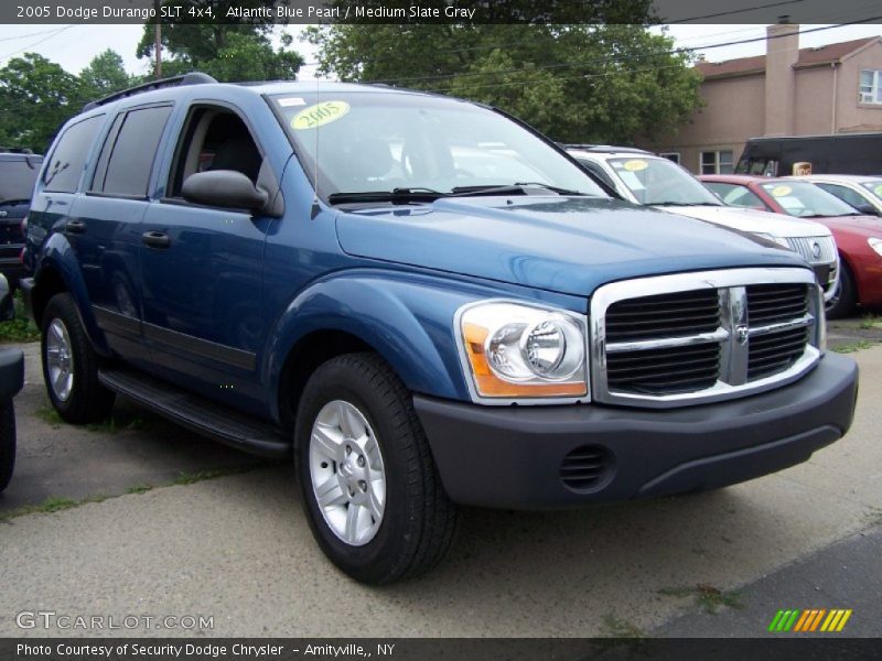 Atlantic Blue Pearl / Medium Slate Gray 2005 Dodge Durango SLT 4x4