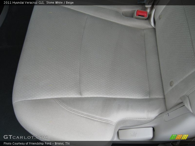 Stone White / Beige 2011 Hyundai Veracruz GLS
