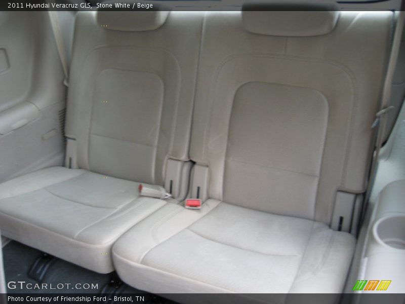 Stone White / Beige 2011 Hyundai Veracruz GLS