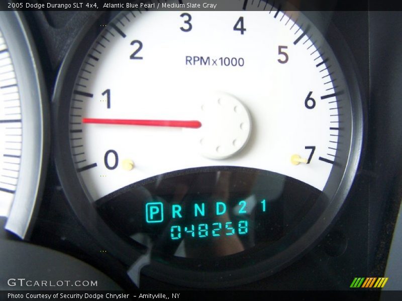 Atlantic Blue Pearl / Medium Slate Gray 2005 Dodge Durango SLT 4x4