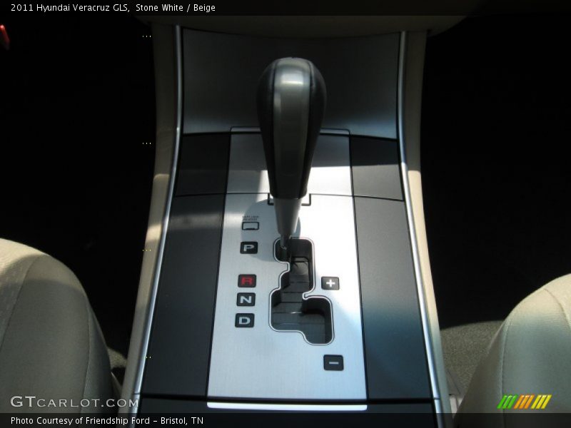 Stone White / Beige 2011 Hyundai Veracruz GLS