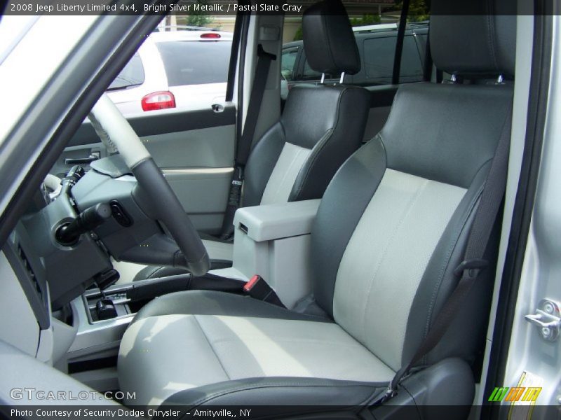 Bright Silver Metallic / Pastel Slate Gray 2008 Jeep Liberty Limited 4x4
